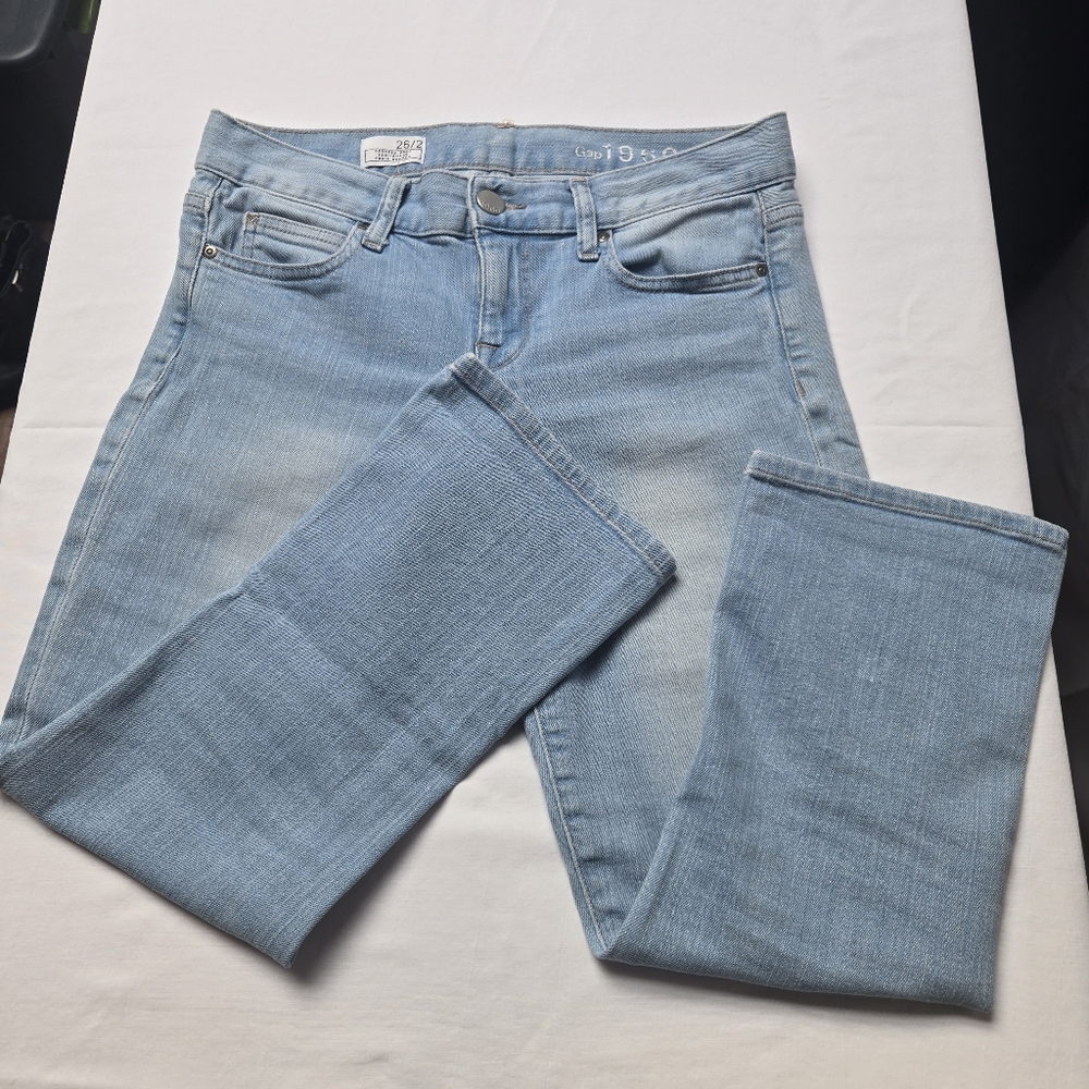 GAP‎ 1969 Jean Crops - Size 26 - Picture 2 of 6